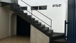 Escada de acesso