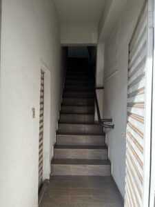 Escada de acesso